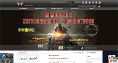Desktop Screenshot of mmosale-de.com