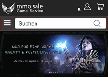 Tablet Screenshot of mmosale-de.com